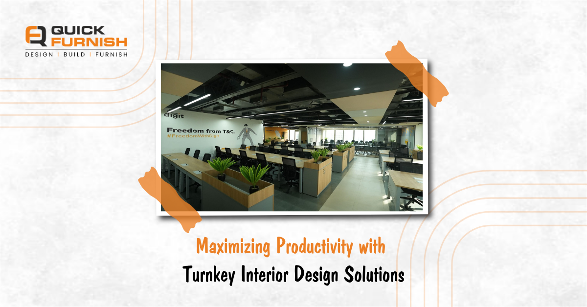 Maximizing Productivity with Turnkey Interior Design Solutions