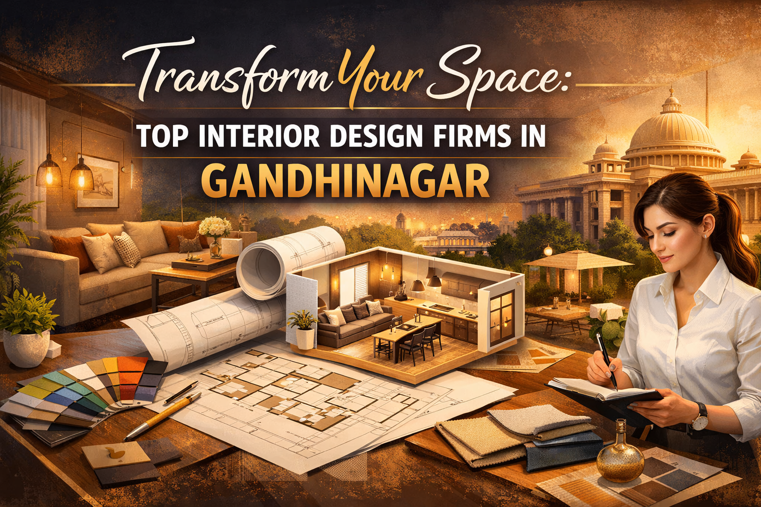 Transform Your Space: Top Interior Design Firms in Gandhinagar