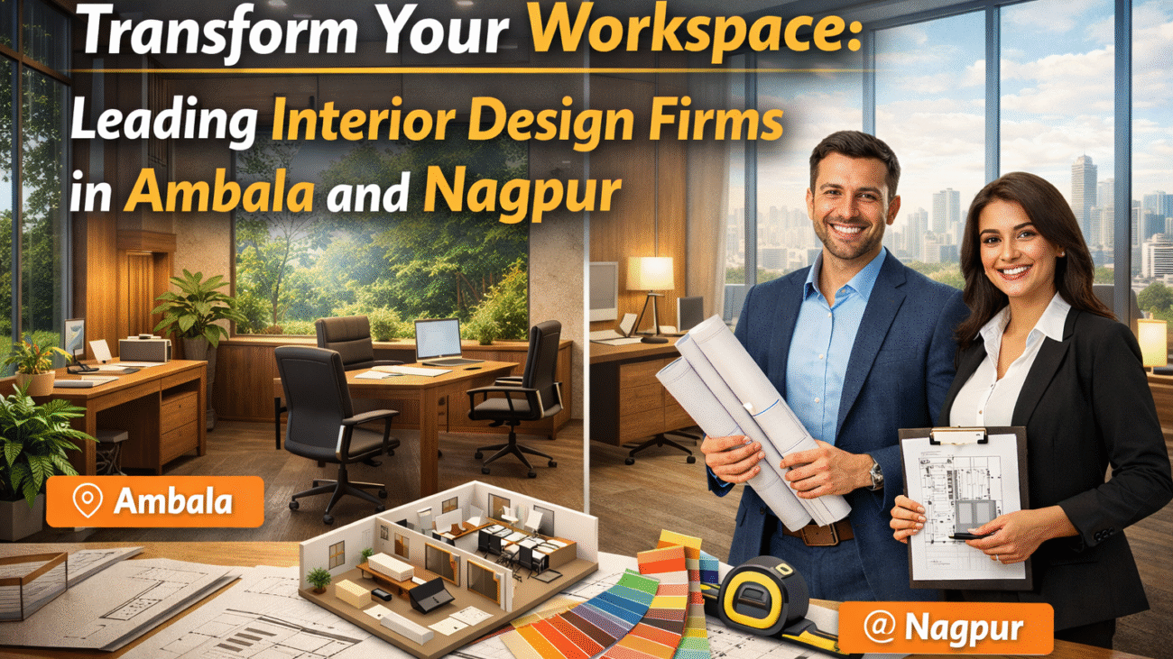 interior design firms in Ambala and Nagpur