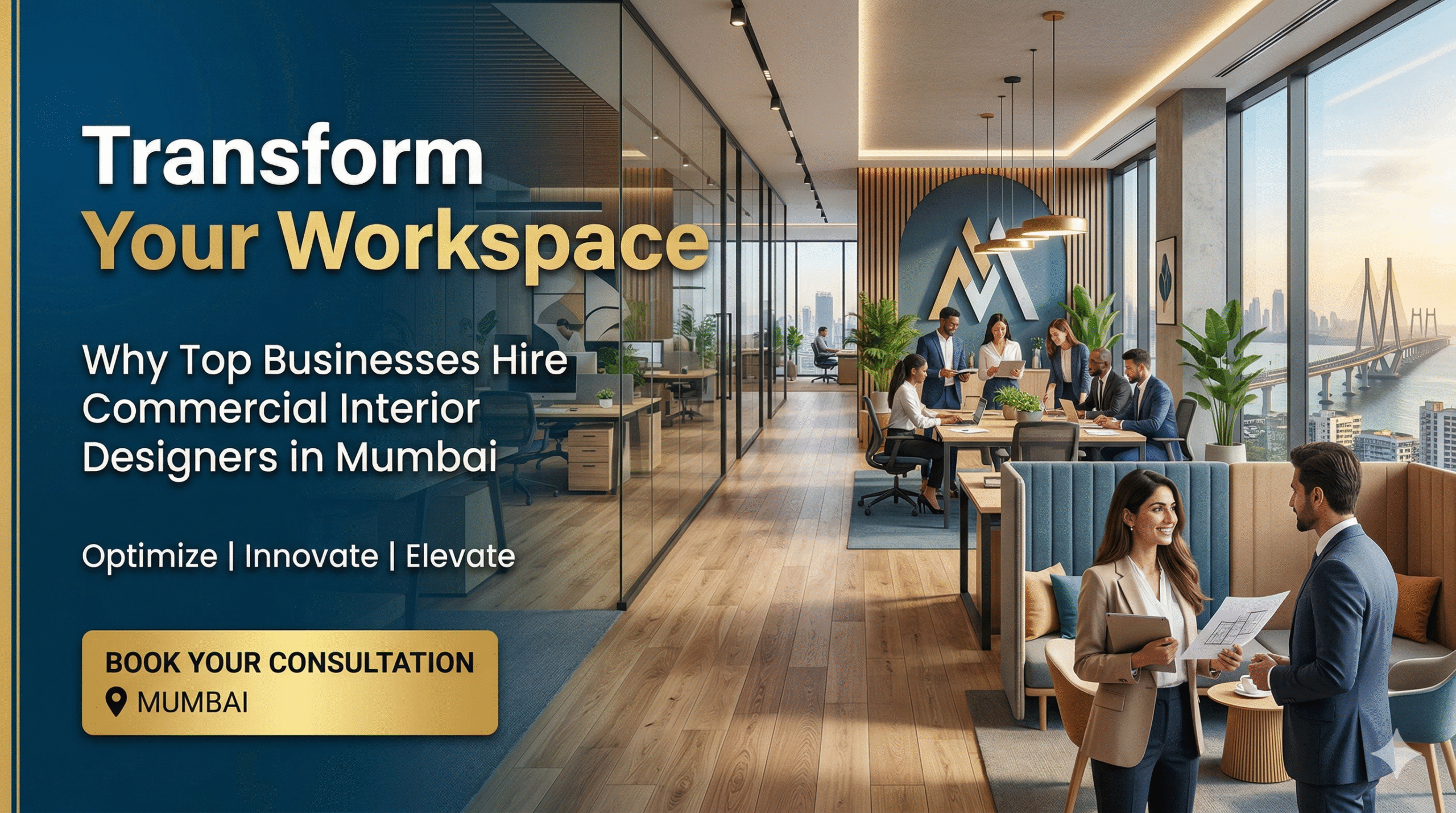 Transform Your Workspace: Why Top Businesses Hire Commercial Interior Designers in Mumbai